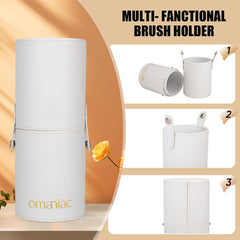 Professional Makeup Brushes Set (12Pcs), Pearl Flash Handles, Comfortable to Hold and Easy to Use. Full Face Travel Make up Brushes Set Professional with Case