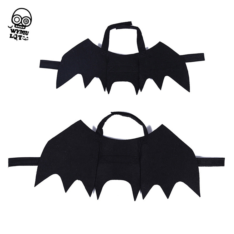 Halloween pet prop bat wings