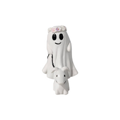 Funny Halloween Ghost Dog Ornament, Decor for Indoor Outdoor