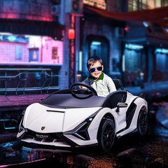 Lamborghini SIAN 12V Kids Electric Ride On Car Toy w/ Remote Control HOMCOM