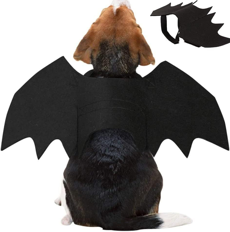 Halloween pet prop bat wings