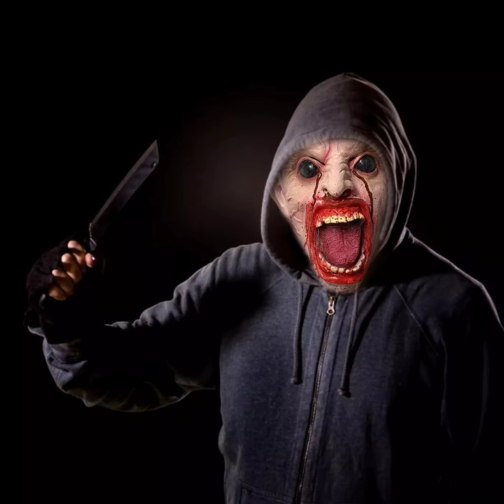 Halloween Horror Props for Theme Photo-Taking Scary Cosplay Mask Halloween Props Are Adopting