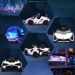 Lamborghini SIAN 12V Kids Electric Ride On Car Toy w/ Remote Control HOMCOM