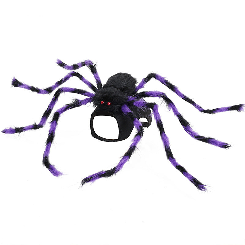 Halloween pet clothes big spider transforms into dog clothes