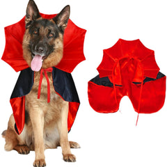 Halloween pet cat dog funny bat costume cloak