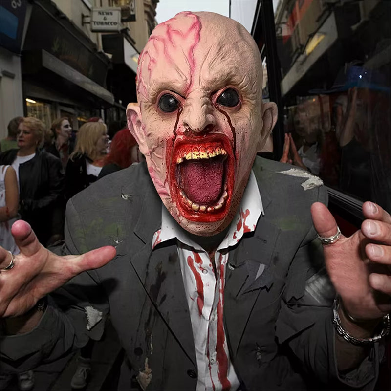 Halloween Horror Props for Theme Photo-Taking Scary Cosplay Mask Halloween Props Are Adopting