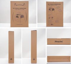 Cat Carrier, Portable Pet Carrier Bag for Cats and Small Dogs, Foldable Soft Sided Cat Transport Carrier, Airline Approved Pet Travel Carrier with Shoulder Strap, Removable Mat and Pet Bowl