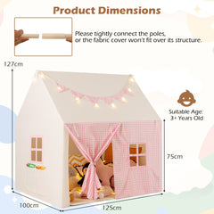 Kids Play Tent with Padded Mat for Children Aged 3-8 Years Old