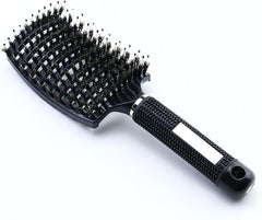Boar Bristle Hair Brush Set – Curved and Vented Detangling Hair Brush