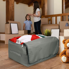 3PK Storage Bags Medium Dark Grey