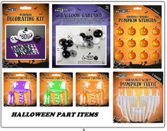 Halloween Kit of Carving Tools, Stencils,Ballo