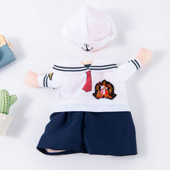 Pet clothes are funny take a knife transform into a pet dog Halloween pet