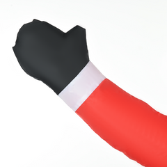 Christmas Inflatable Santa Claus from Chimney with LED Lights 7ft