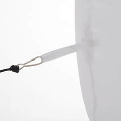 Inflatable Snowman w/ Black Hat, Green Scarf for Garden Yard 10ft