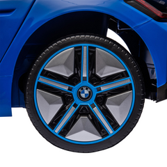 HOMCOM BMW i4 Licensed 12V Kids Electric Ride-On Car with Remote Control - Blue
