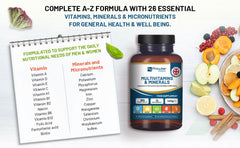 A-Z Multivitamins & Minerals - 365 Vegan Multivitamin Tablets