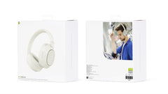 Advanced Noise Cancelling Premium Sound Wireless Headsets Beige