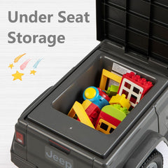 Licensed Jeep Ride on Push Car with Steering Wheel and Engine Sound for Ages 18-36 Months