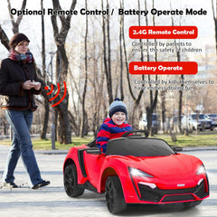 12V Electric Kids Car Wth 2.4G Remote Control and Spring Suspension