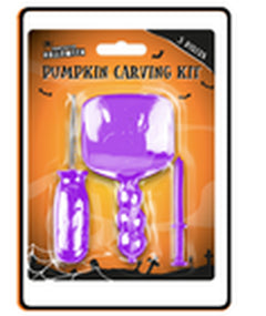 Halloween Kit of Carving Tools, Stencils,Ballo